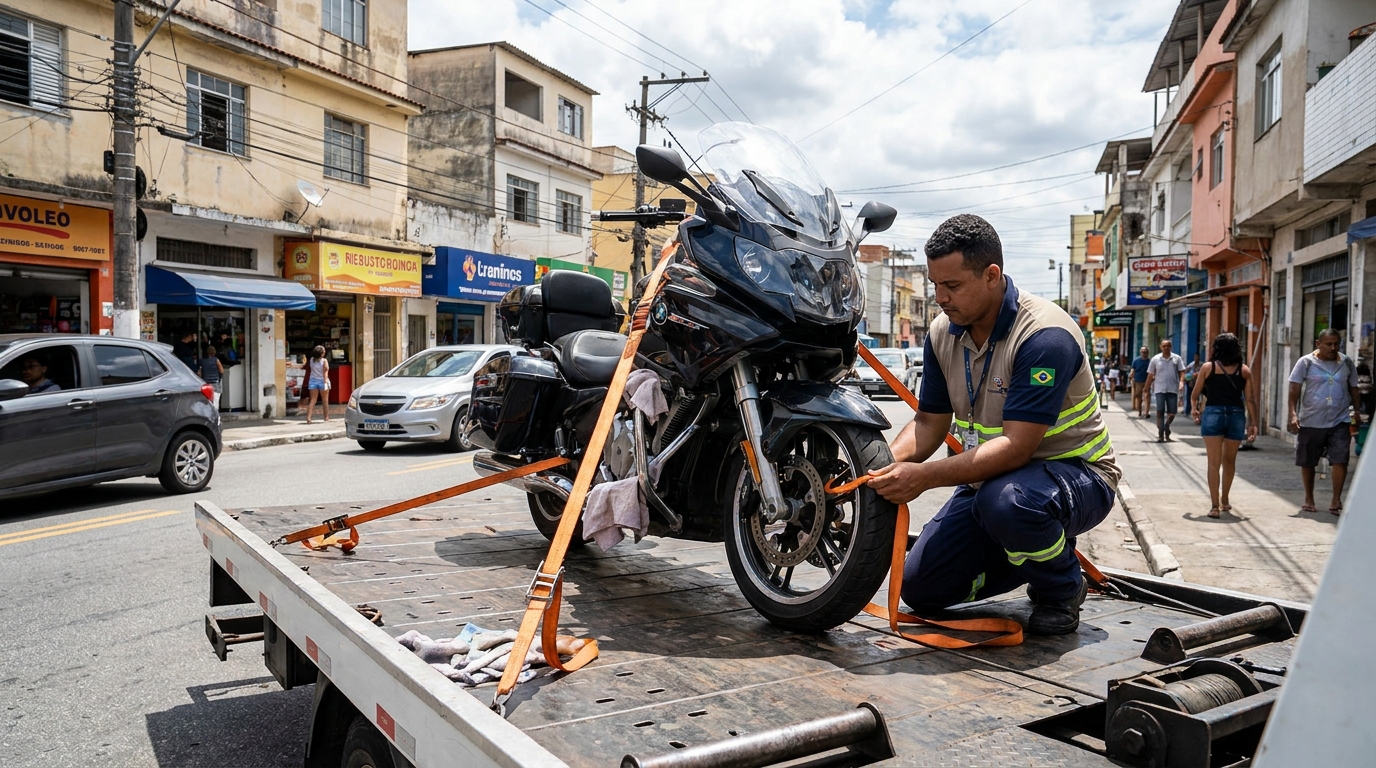 Remoção de Moto em Pane em Goiânia‑GO